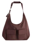 Bag V Shape W Pockets Bags Small Shoulder Bags-crossbody Bags Brown Li...