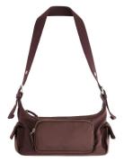 Bag Small W Pockets Bags Top Handle Bags Brown Lindex