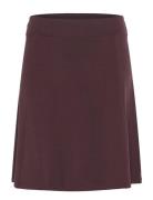 Kajolen Jersey Skirt Lyhyt Hame Red Kaffe