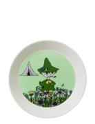 Moomin Plate Ø19Cm Snufkin Home Tableware Bowls Breakfast Bowls Green ...