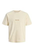 Jornorrebro Emb Tee Ss Crew Neck Noos Tops T-shirts Short-sleeved Crea...