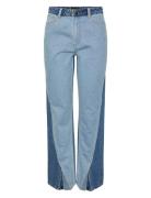 Yasblocka Hw Jeans S. Bottoms Jeans Straight-regular Blue YAS