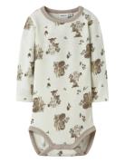 Nbnwillu Wool Ls Body Bodies Long-sleeved White Name It