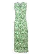 Ihmarrakech Aop Dr10 Polvipituinen Mekko Green ICHI