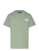 Teen Simple Dome Regular Ss Tee Sport T-shirts Short-sleeved Green The...