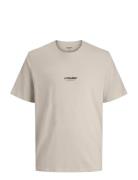 Jjesoho Tee Ss Crew Neck Noos Mni Tops T-shirts Short-sleeved Cream Ja...
