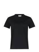 Archive Jersey Crew Tee Eu Tops T-shirts & Tops Short-sleeved Black Ca...