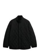 Quilted Estate Jacket Tikkitakki Black Superdry