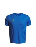 Ua B's Challenger Train Ss Tops T-shirts Short-sleeved Blue Under Armo...