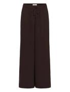 Slshirley Wide Pants Bottoms Trousers Wide Leg Brown Soaked In Luxury