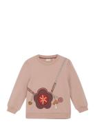 Sweatshirt Ls Tops Sweat-shirts & Hoodies Sweat-shirts Beige Minymo