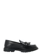 Bialoui Tassel Loafer Polido 2.0 Loaferit Matalat Kengät Black Bianco