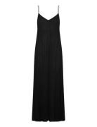 Flowy Maxi Dress Maksimekko Juhlamekko Black Weekday