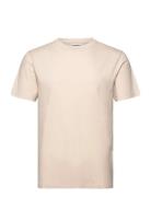 Sid Basic T-Shirt Tops T-shirts Short-sleeved Cream J. Lindeberg