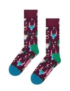 Taurus Sock Lingerie Socks Regular Socks Burgundy Happy Socks