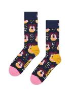 Gemini Sock Lingerie Socks Regular Socks Navy Happy Socks