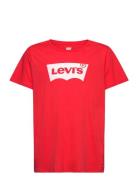 Te-S/S Tee Tops T-shirts Short-sleeved Red Levi's