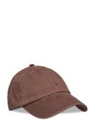 Mini Organic Soft Low Accessories Headwear Caps Brown Upfront