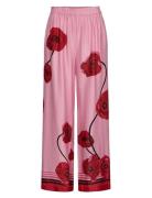 Nujoelle Pants Bottoms Trousers Wide Leg Pink Nümph