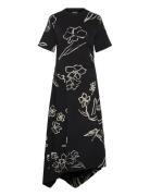 Calma Polvipituinen Mekko Black Desigual