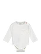 Cotton Body Pocket Pitkähihainen Body White Mango