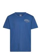 Te-S/S Tee Tops T-shirts Short-sleeved Blue Levi's