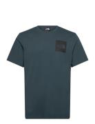 M Ss Fine Tee Sport T-shirts Short-sleeved Navy The North Face