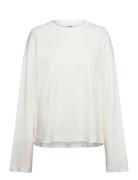 Long Sleeve Top Tops T-shirts & Tops Long-sleeved White Monki