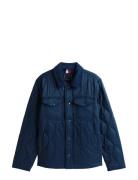 Mid Onion Quilted Shirt Jacket Tikkitakki Navy Tommy Hilfiger