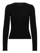 Vmannie Ls O-Neck Top Jrs Noos Tops T-shirts & Tops Long-sleeved Black...