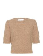 Kbnoabelle Plain Pullover Tops Knitwear Jumpers Brown Karen By Simonse...