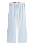 Stripe Poplin Pants Pyjamahousut Olohousut Blue Tommy Hilfiger