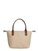 Popette Mini Tote Bags Small Shoulder Bags-crossbody Bags Beige Tommy ...
