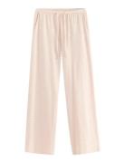Trousers Pyjama Jersey Wide Le Pyjamahousut Olohousut Pink Lindex