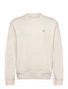 Ls Eu 350Terry Monogram Cn Swtsh Tops Sweat-shirts & Hoodies Sweat-shi...
