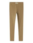 Leg Bottoms Leggings Beige MarMar Copenhagen