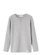 Tee Ls Tops T-shirts Long-sleeved T-shirts Grey MarMar Copenhagen