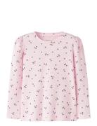 Nmfnelia Ls Slim Top Pb Tops T-shirts Long-sleeved T-shirts Pink Name ...
