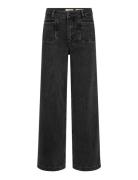 Mmcolette Deluxe Jeans Bottoms Jeans Wide Grey MOS MOSH