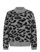 Kasandra Pullover Ls Tops Knitwear Jumpers Grey Kaffe