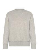 Raglan Crew Sws Tops Sweat-shirts & Hoodies Sweat-shirts Grey Lee Jean...