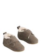 Indoor Shoe Taj Aamutossut Sisäkengät Grey Wheat