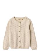 Knit Cardigan Maia Tops Knitwear Cardigans Cream Wheat