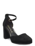 Women Court Sho Shoes Heels Pumps Classic Black Tamaris