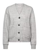 Cardigan Sweater Tops Knitwear Cardigans Grey Lee Jeans