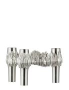 Quist Candle Holder - Brushed Chrome Home Decoration Candlesticks & La...