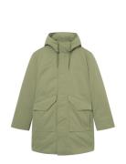 Wwhanes Parka Coat 25256 Parka Takki Green WOOD WOOD