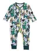 Klassträff Pyjamas Pyjama Sie Jumpsuit Haalari Blue MUMIN