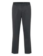 Maweller Pleat Pant Bottoms Trousers Formal Grey Matinique