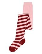 Candy Stripe Tights Sukkahousut Red Melton